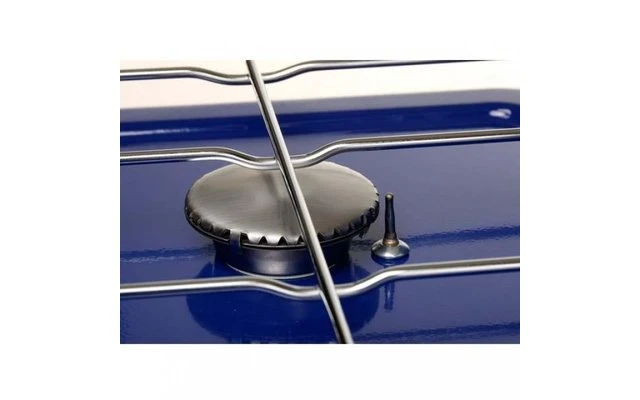 Berger 2-flammiger Gaskocher Blau 3,2 Kw, 50 Mbar, Ohne Zündsicherung – Bild 3