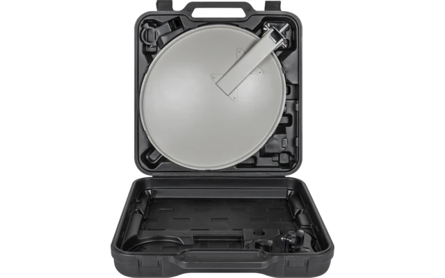 Berger Mobile Sat-Anlage Komplettset Single-LNB Im Campingkoffer