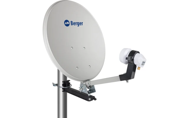 Berger Mobile Sat-Anlage Komplettset Single-LNB Im Campingkoffer – Bild 5
